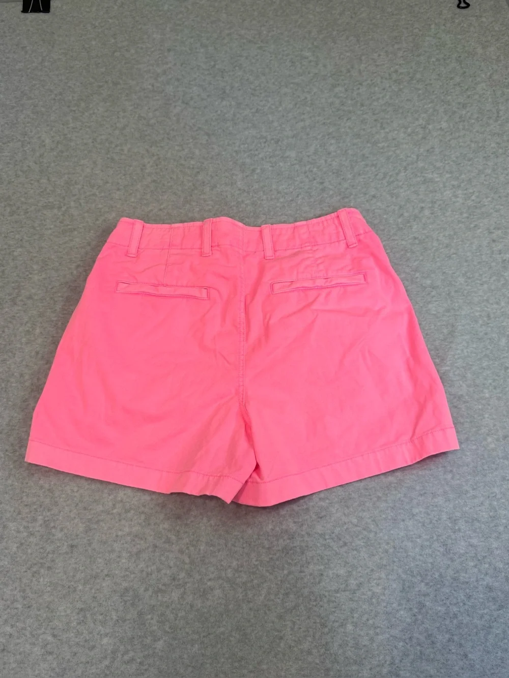 Gap Women Barbie Pink Cotton Chino Preppy Shorts Size 6